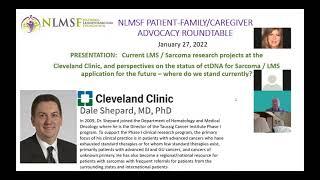 Current LMS/Sarcoma Research Projects and Perspectives on ctDNA